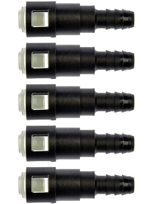 Dorman 800-085.5 Fuel Line Connectors 5-Pack for Steel to Nylon Tubing