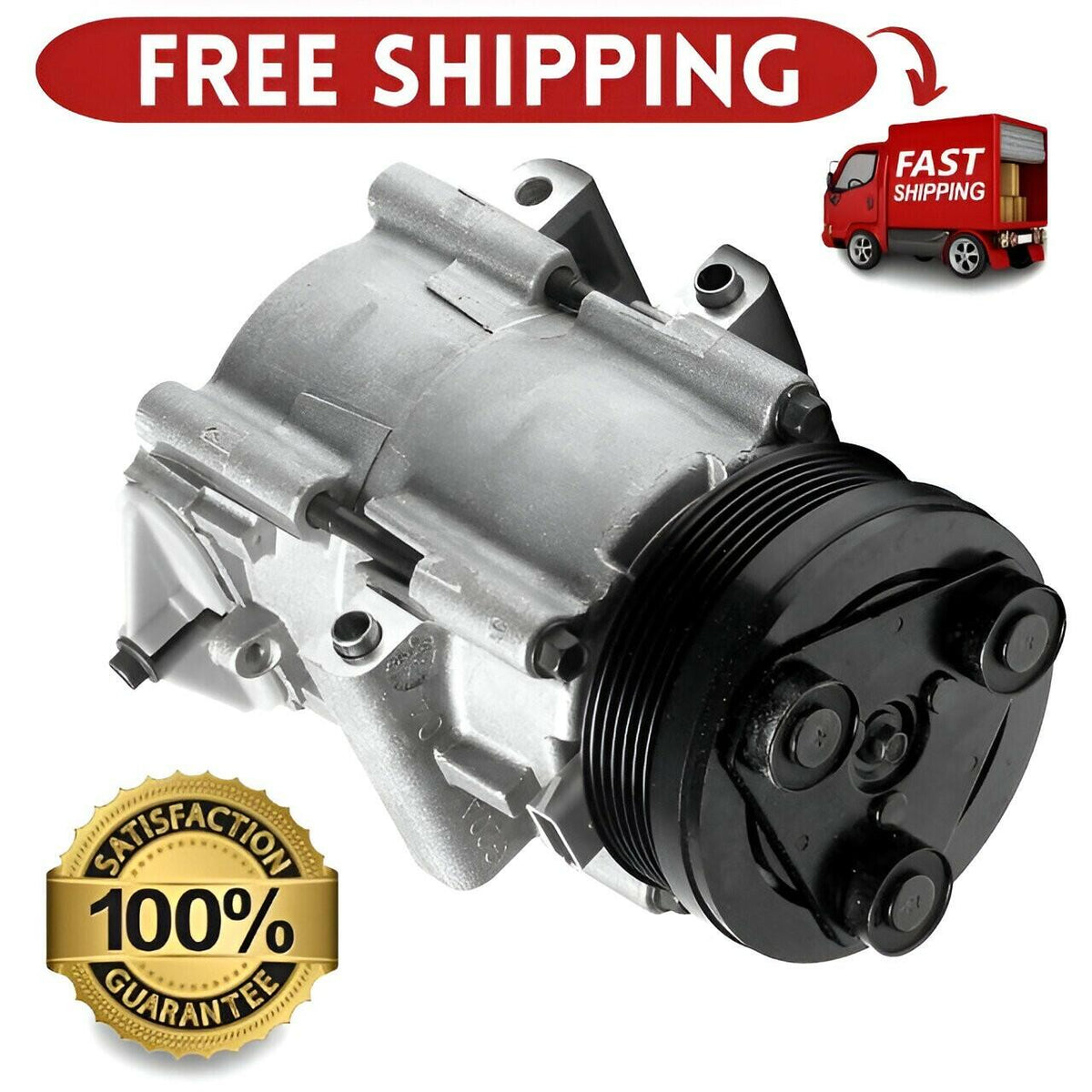 Visteon Air Conditioning Compressor Assembly & Clutch Model 10310