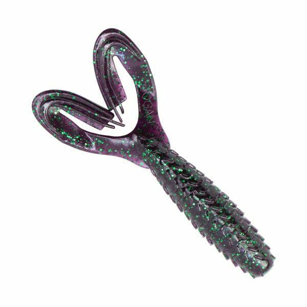 Googan Baits June Bug 3.5in Soft Plastic Grub for Bass Crappie Walleye 10 Pack