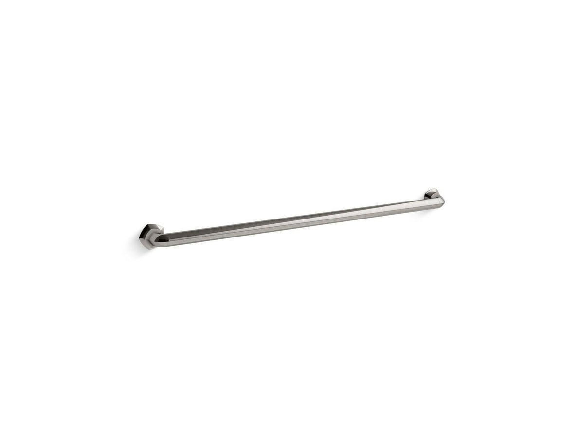 Kohler Occasion 27082-TT 36-Inch Grab Bar Vibrant Titanium Bathroom Safety