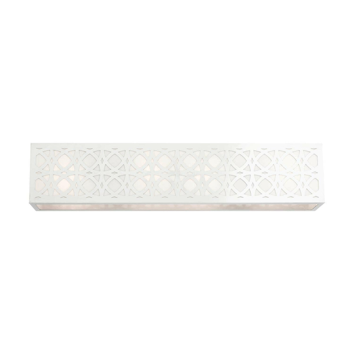 Livex Lighting Calinda Chrome Wall Sconce, ADA Compliant, Warm White Light