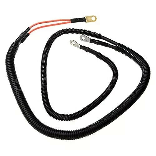 Carquest A654LTF 12V 4 AWG Battery Cable Replacement Ring Terminal Copper Cable