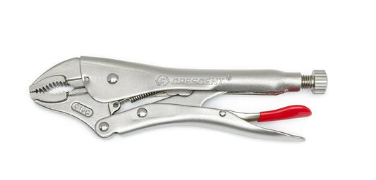 Crescent 10" Curved Jaw Locking Pliers with Wire Cutter Alloy Steel C10CVN-08