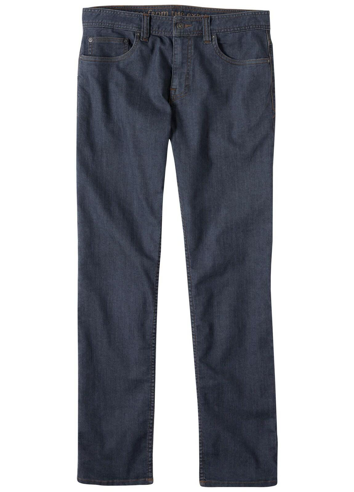 prAna Men's Bridger Slim Fit Denim Jeans Size 40 Organic Cotton Blend