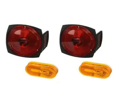 Grote Trailer Lighting Kit with Sidemarker & Clearance Lights 12V 65350-5