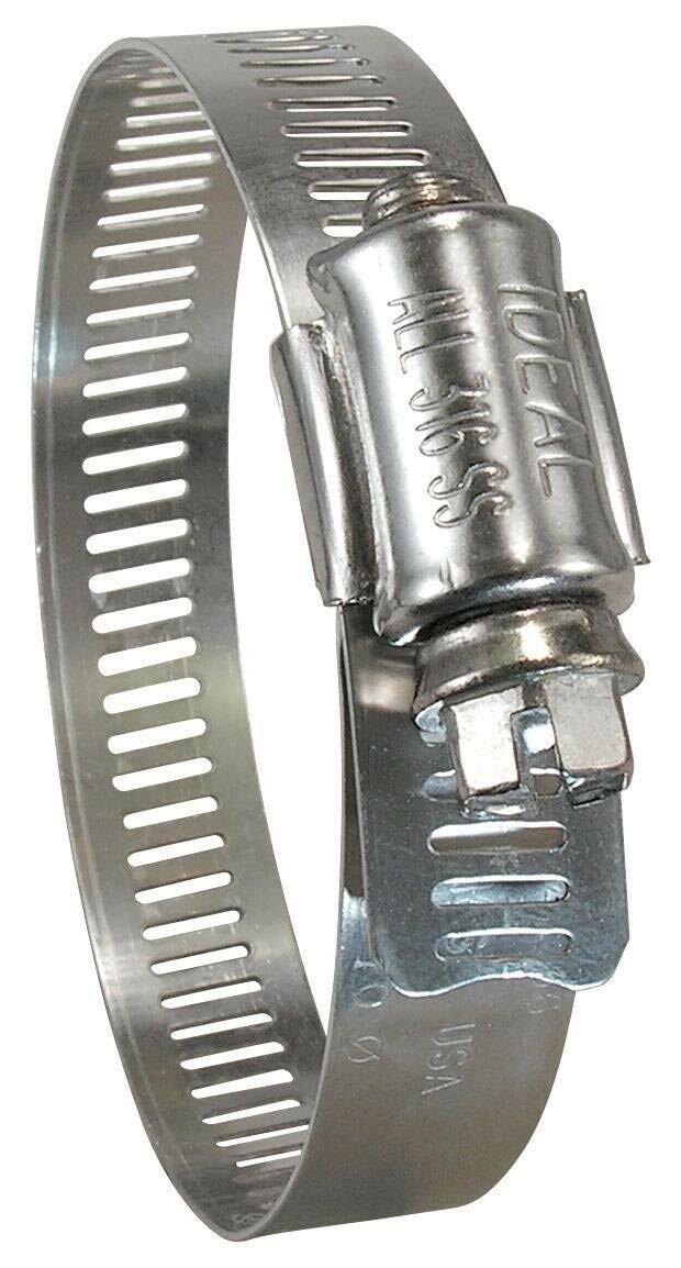 Ideal-Tridon 6712551 1/2 Inch Stainless Steel Hose Clamp 1/2 to 1/4 Inch Fit