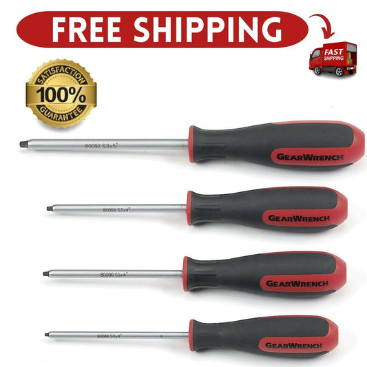 KD Tools Square Screwdriver Set, 6-Piece, Square Drive 1.5-8in, KDT80065