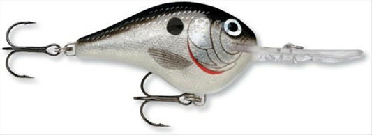 Rapala Dives-to 3/8 Oz Fishing Lure - Silver, Size 2, Balsa Wood, Long-Casting
