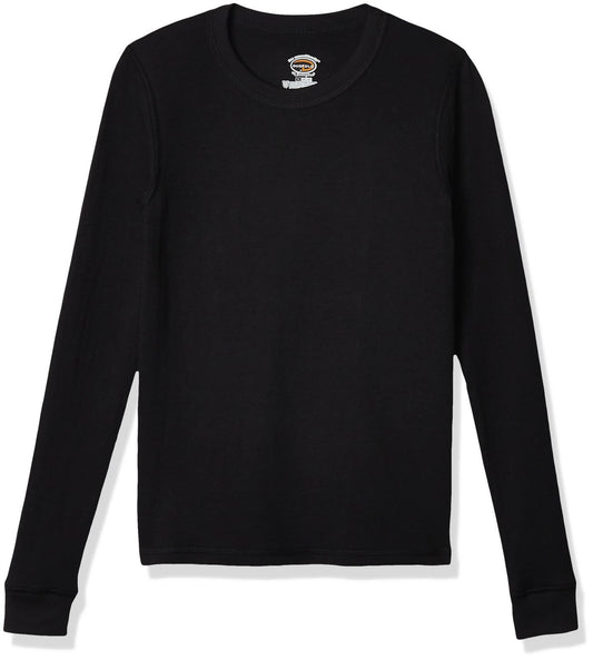 Duofold Boys XL Thermal Shirt Black Lightweight Base Layer for Winter Comfort