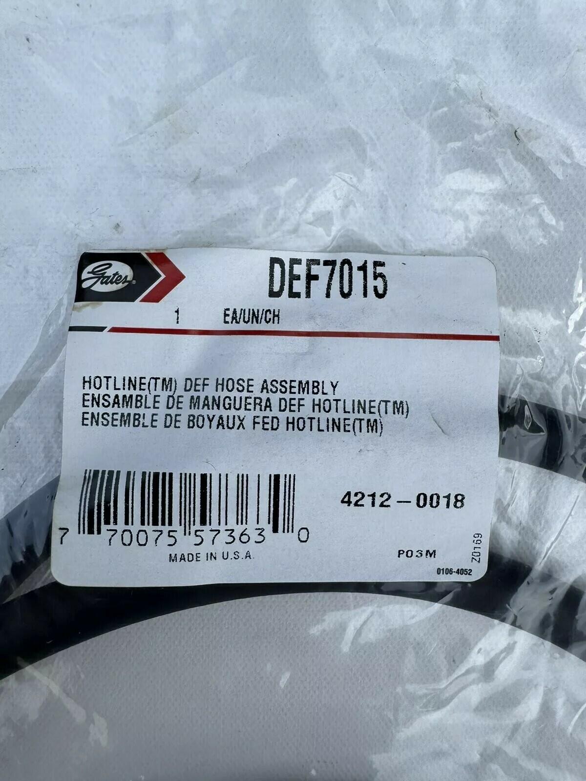 Gates DEF7015 Diesel Exhaust Fluid Hose Assembly - Direct Replacement