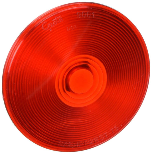 Grote 90012-5 Red Stop Tail Turn Replacement Lenses (Retail Pack)