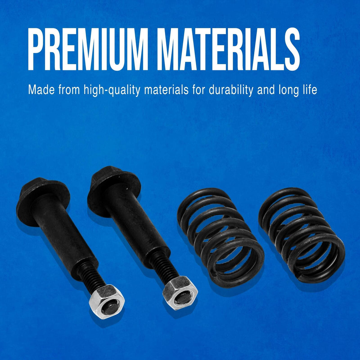Walker Exhaust 36404 Bolt and Spring for Exhaust System Clamp-On Chrome Kit