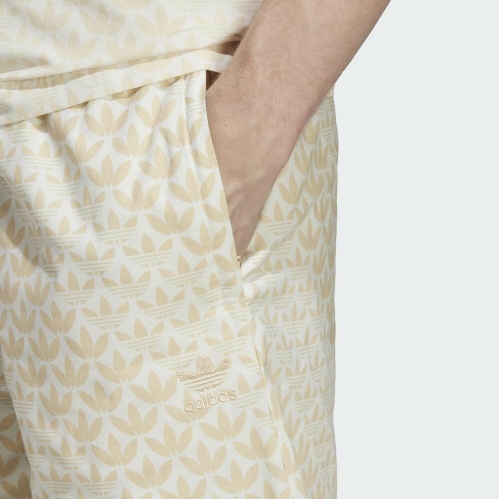 adidas Originals Monogram Men's Sand Activewear Shorts Regular Fit