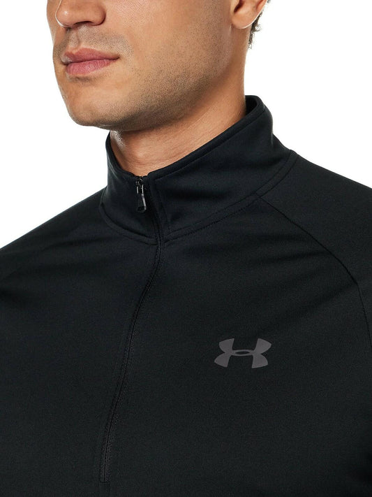 Under Armour Tech 2.0 Men's 1/2 Zip Long Sleeve Shirt Black Small