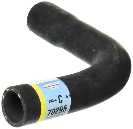 Dayco 70295 Radiator Hose Curved Black Coolant Tubing Hardware