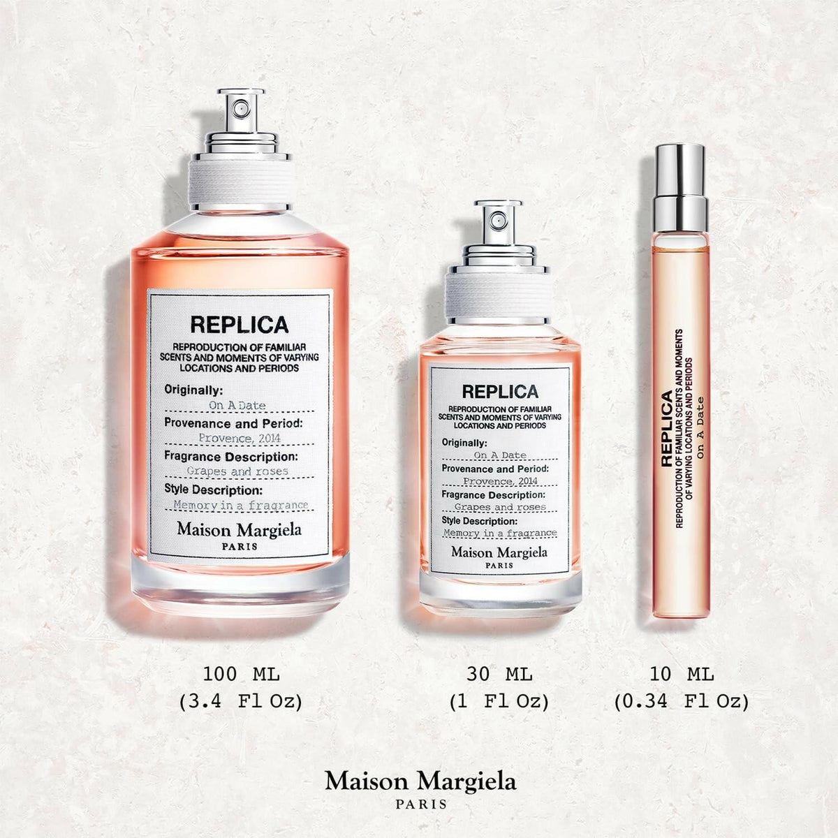 Maison Margiela REPLICA On A Date EDT 3.4 oz 100ml Unisex Spray