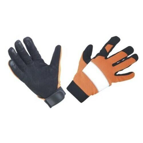 SAS Safety Reflective Gloves 2XL Orange High Visibility Work Gear 6365