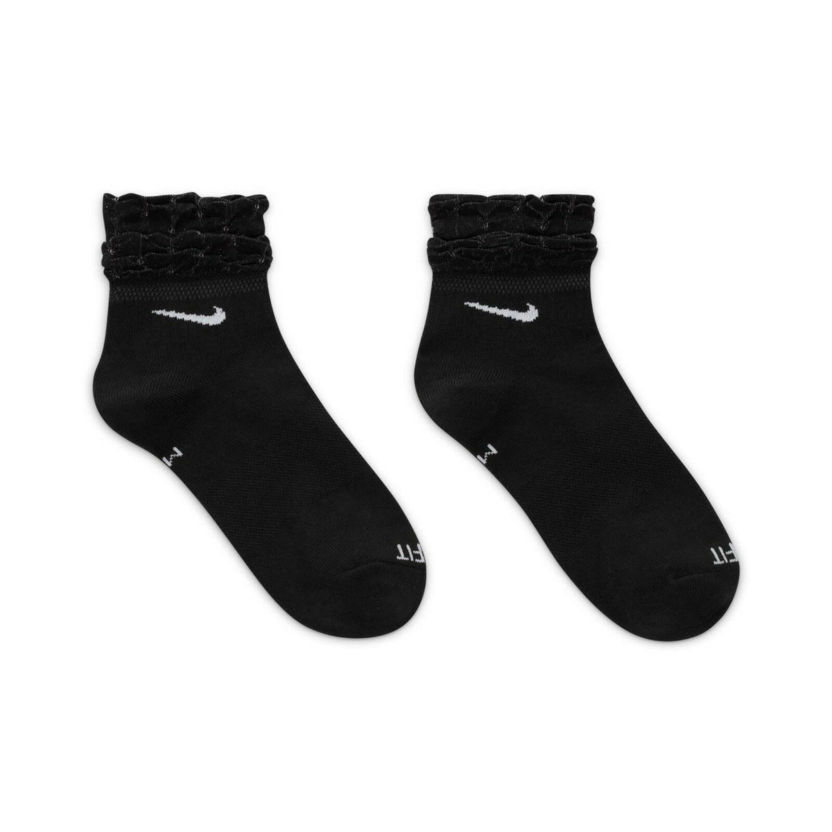 Nike Everyday Lightweight Ankle Socks for Men, White, Reinforced Toe