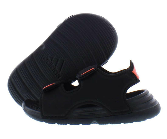 adidas,unisex-youth,Adilette Comfort,Black/White/Black,4