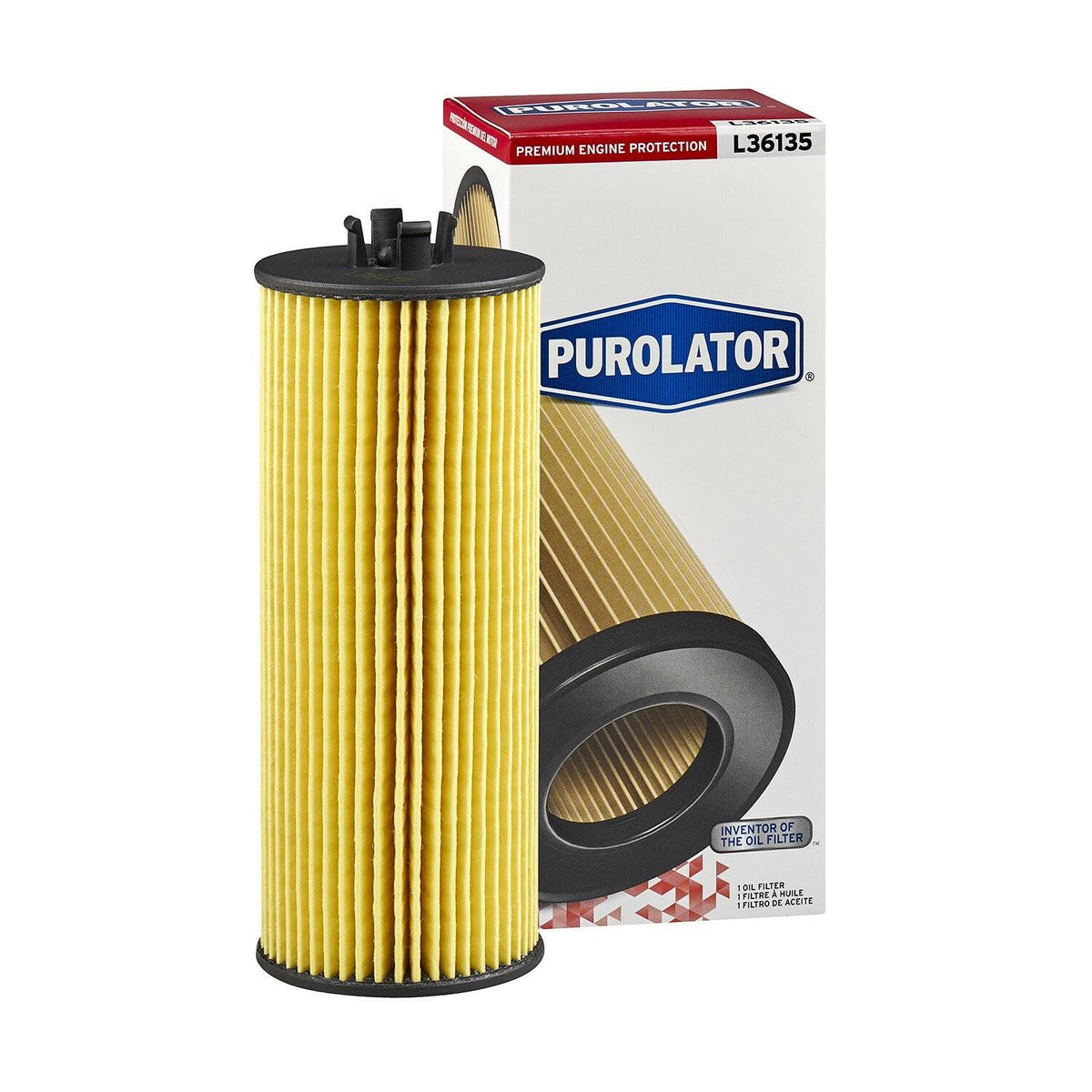 Purolator L36135 Premium Oil Filter for Jeep Wrangler & Dodge Models
