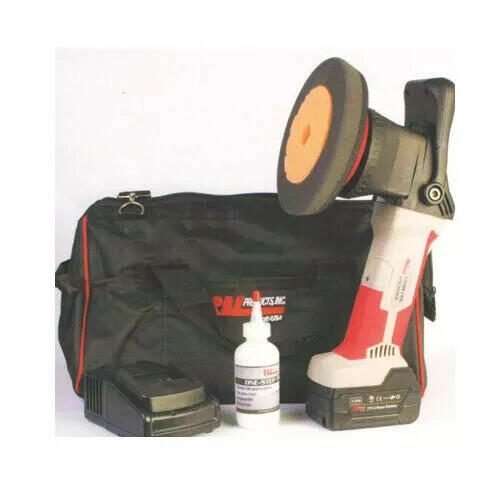 RBL Products RBL22002KIT-BAT Cordless 5in Buffer Polisher Kit Battery Powered