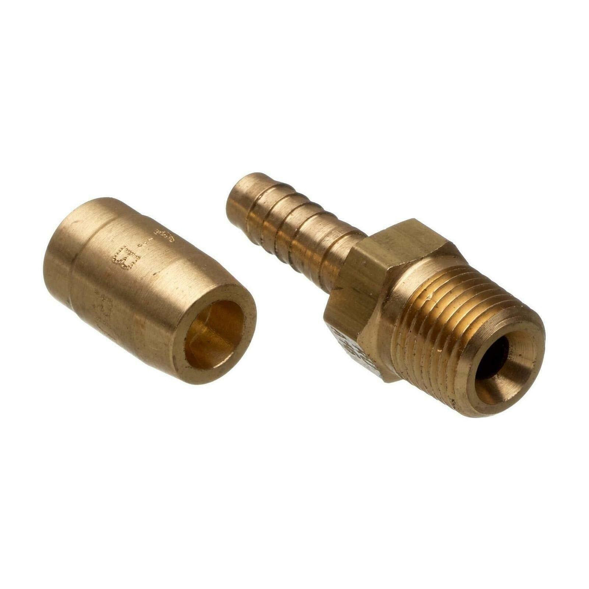 Gates G40100-1008B Brass Hose Pipe Fitting Coupling S32484706