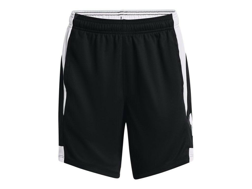 Under Armour Women's Baseline 6" Basketball Shorts Blizzard Navy Size S
