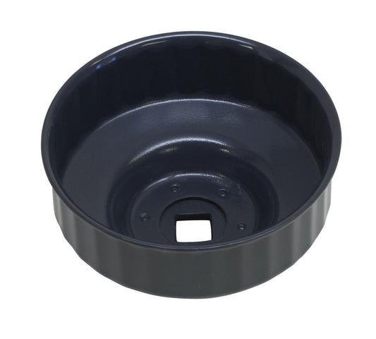 Lisle 61650 Heavy Duty 76mm 30-Flute End Cap Oil Filter Wrench 3/8" Drive