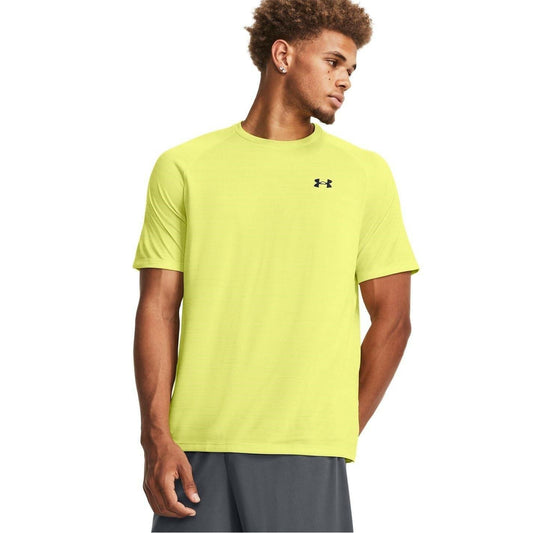 Under Armour Tech Tactical Men's Short Sleeve Running Shirt Hi Viz Yellow Medium