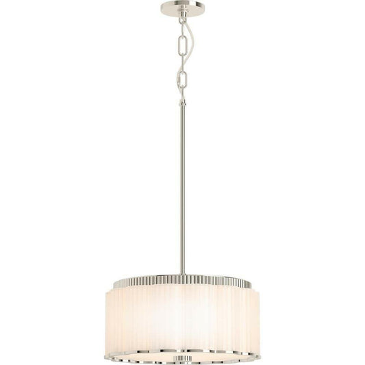 Kohler Tresdoux 27439-PE03-SNL 16 in 3 Light Pendant Polished Nickel Frosted