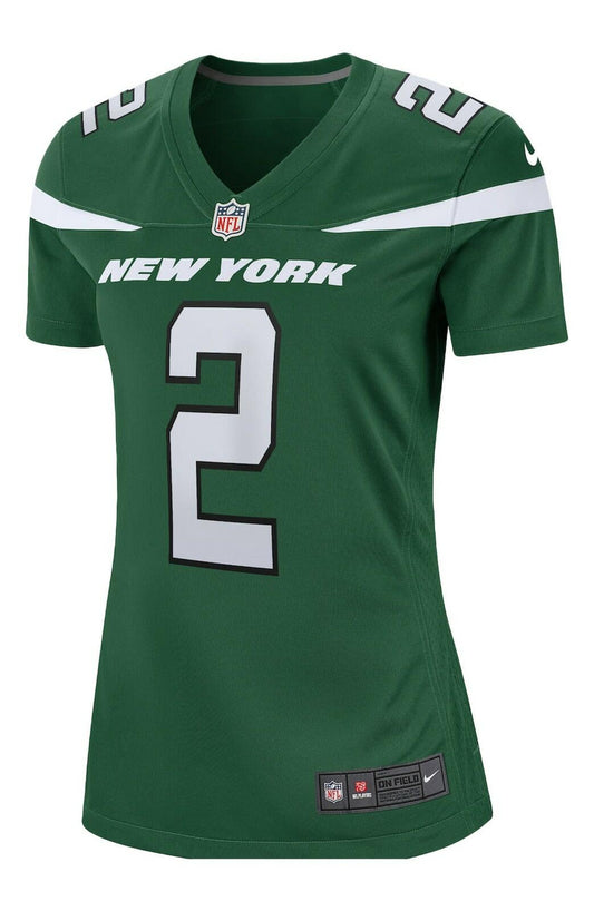 Nike Zach Wilson York Jets Women's Game Jersey Gotham Green #2 NFL
