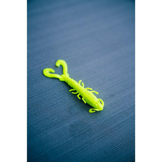 Berkley Gulp 4in Shrimp Soft Bait Chartreuse for Saltwater Fishing 6 Pack