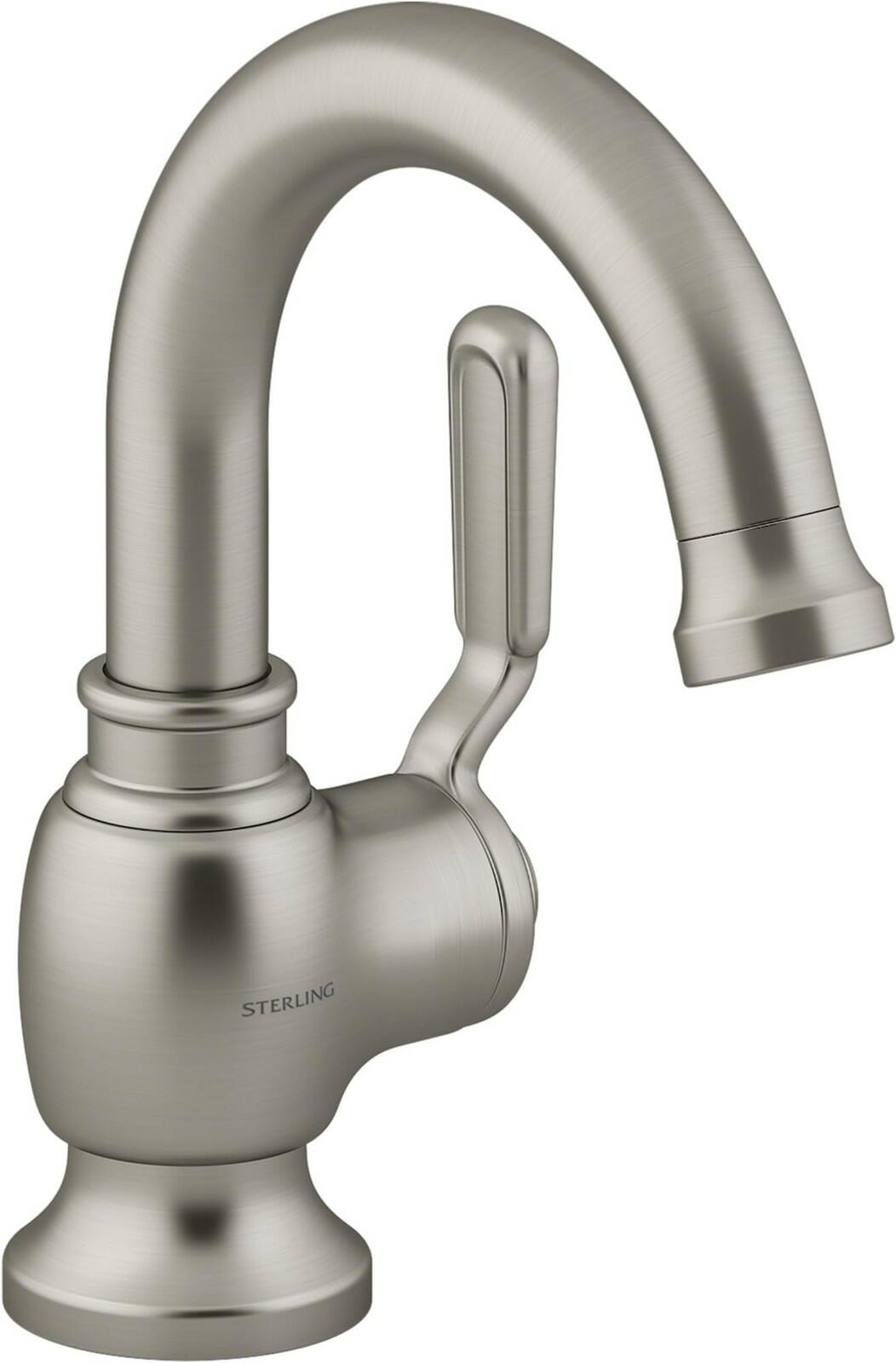 Kohler Sterling 27374-4-BN Ludington Bathroom Sink Faucet Brushed Nickel