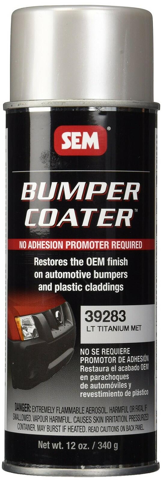 SEM 39283 Lite Titanium Bumper Coater 12 oz