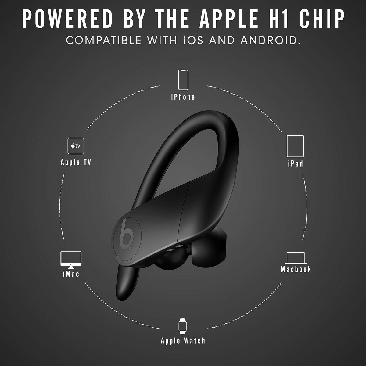 Beats Powerbeats Pro Wireless Earbuds - Apple H1 Headphone Chip, Class 1
