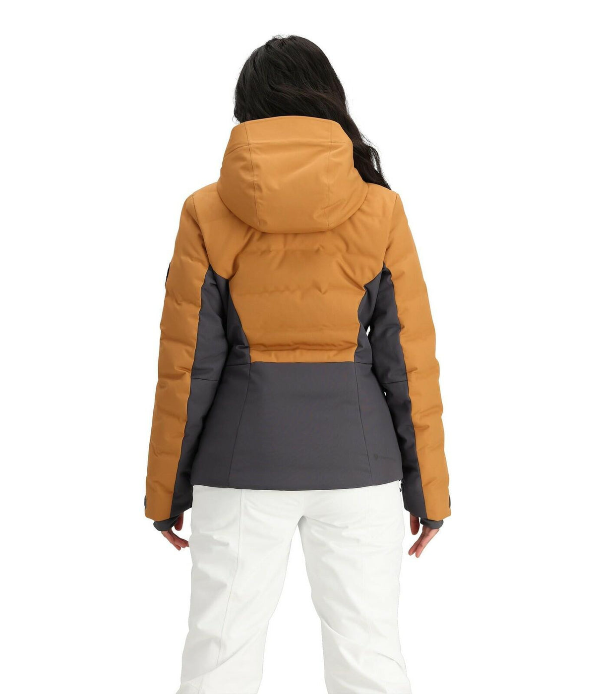 Obermeyer Cosima Down Jacket Brown Sugar 6 Waterproof Ski Coat Insulated