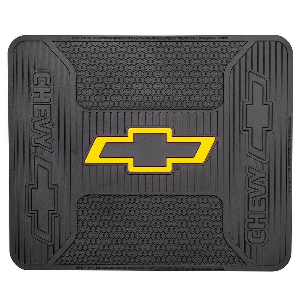 Plasticolor Chevrolet Bowtie Elite Utility Floor Mat