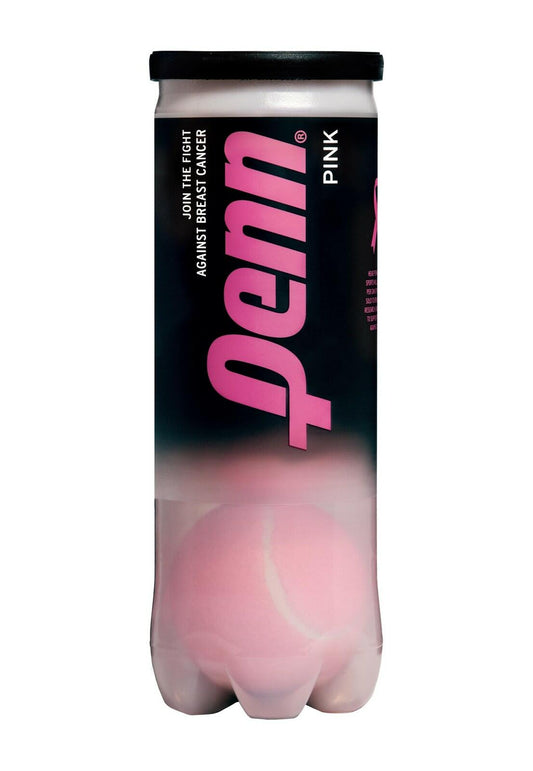 Penn Championship Pink Tennis Balls Extra Duty Can - 3 Balls
