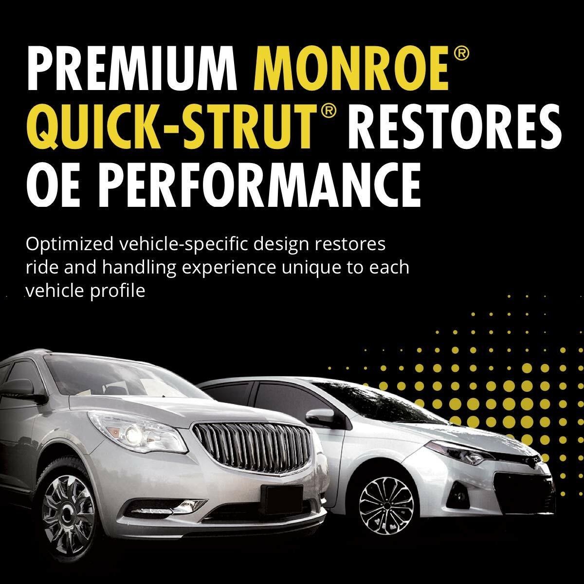 Monroe Quick-Strut 172140 Front Strut & Coil Spring Assembly For 99-03 Galant