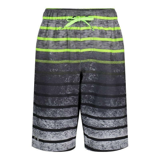 Under Armour Boys 8-20 Ocean Foam Gradient Volley Shorts, Boy's, Size: Medium, Black