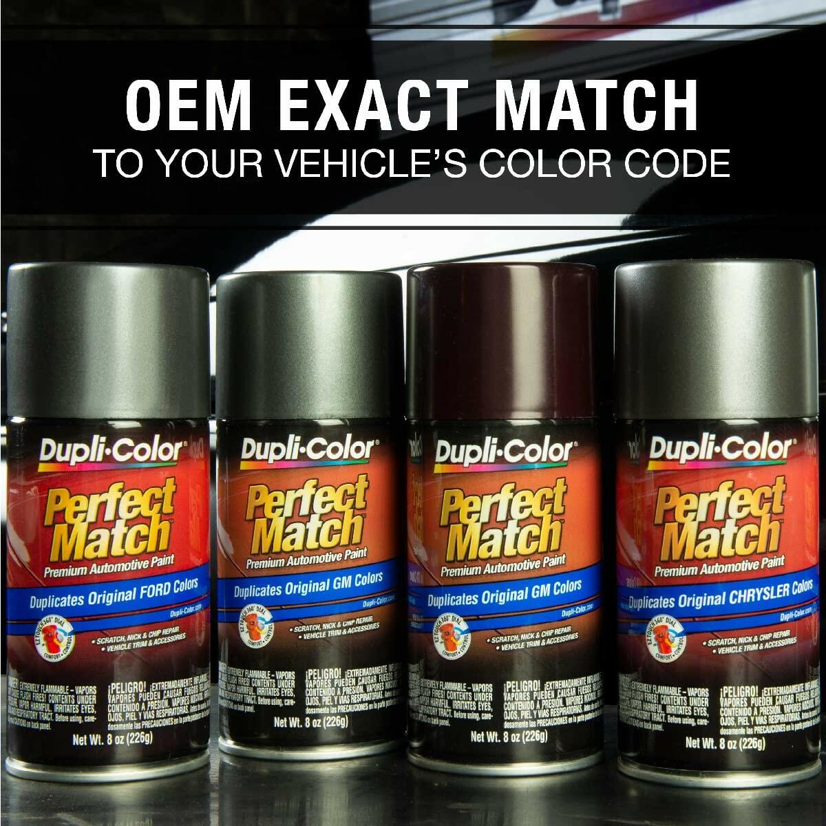 Dupli-Color Almond Beige Automotive Spray Paint - Perfect Match, 12oz