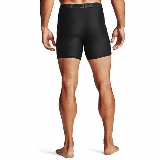 Under Armour Men's Tech 6" Boxerjock 2-Pack - Black, XX-Large Comfortable Wear