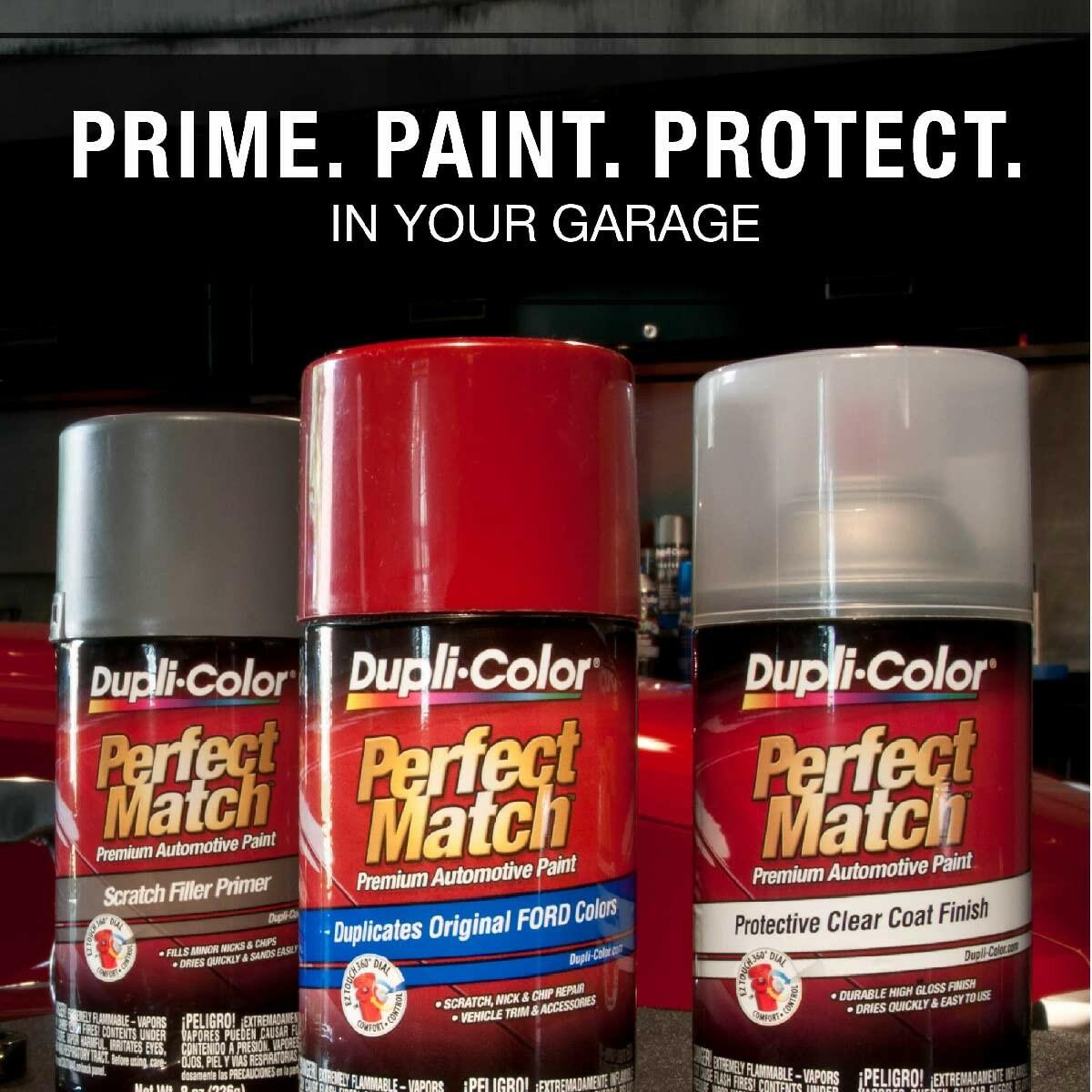 Dupli-Color Almond Beige Automotive Spray Paint - Perfect Match, 12oz