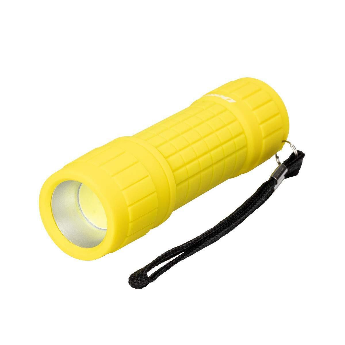 100 Lumen COB Flashlight Set - 4 Pack with Lanyards & Batteries - Dorcy