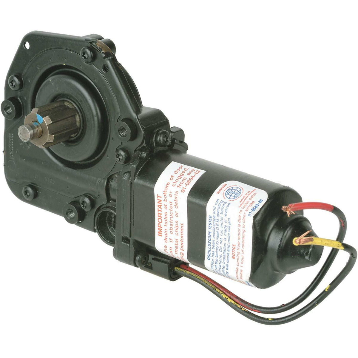 Cardone 42-396 Power Window Motor Remanufactured Front Left