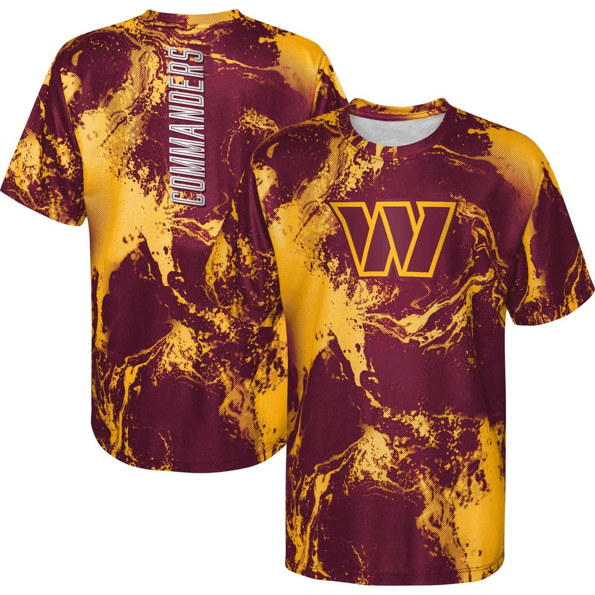 Outerstuff Youth Washington Commanders Burgundy In The Mix NFL T-Shirt