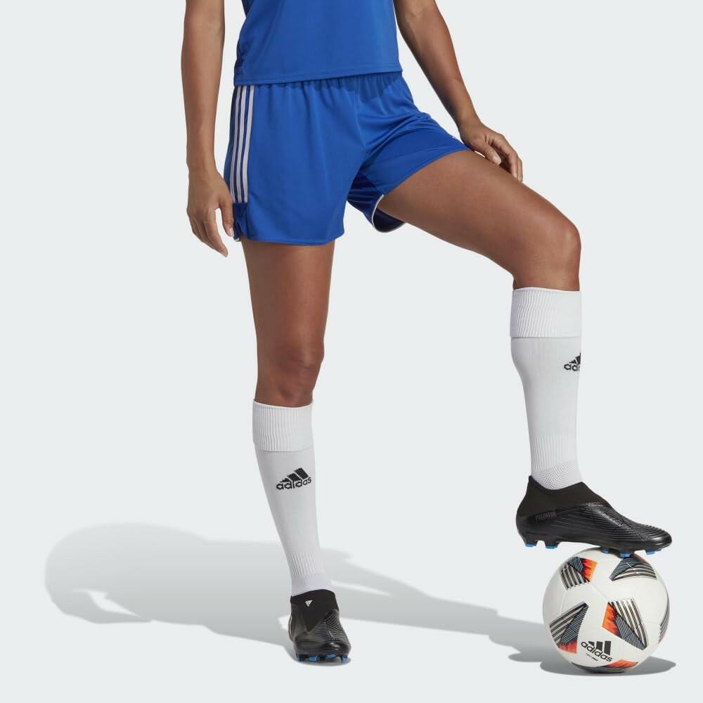 adidas Women's Tiro 23 Soccer Shorts Royal Blue White Size XL AEROREADY