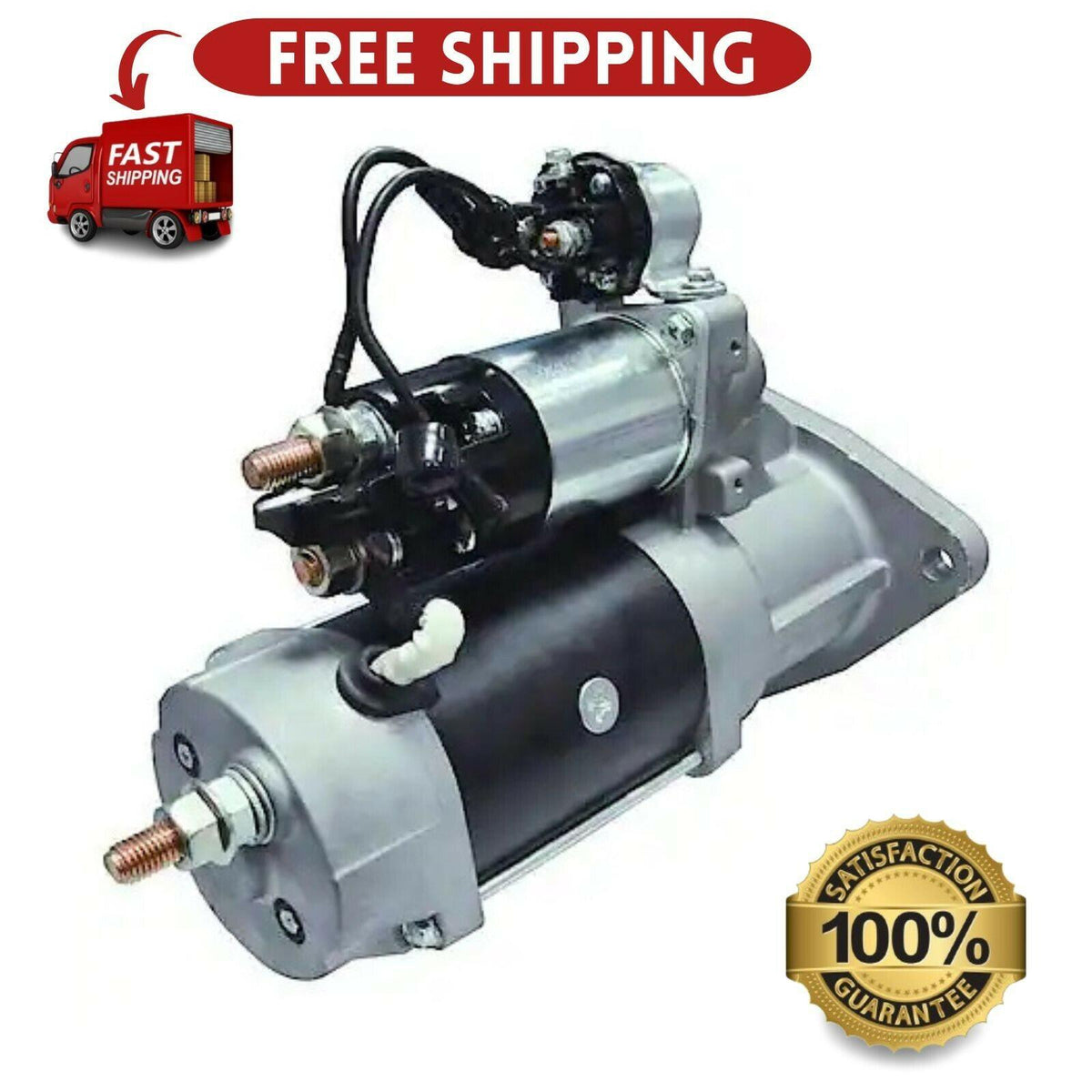 Carquest 72-6859N Starter Motor 12V HD 12-Tooth Heavy-Duty