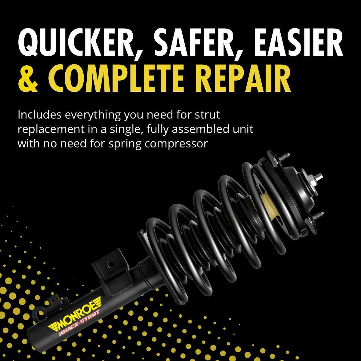 Monroe 271353 Quick-Strut Front Strut & Coil Spring Assembly For 04-08 Colorado