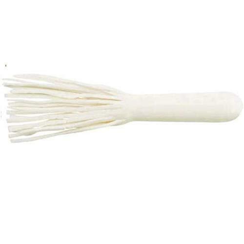 Berkley Power Tube Bait 2.5in White Soft Plastic for Bass and Walleye Fishing